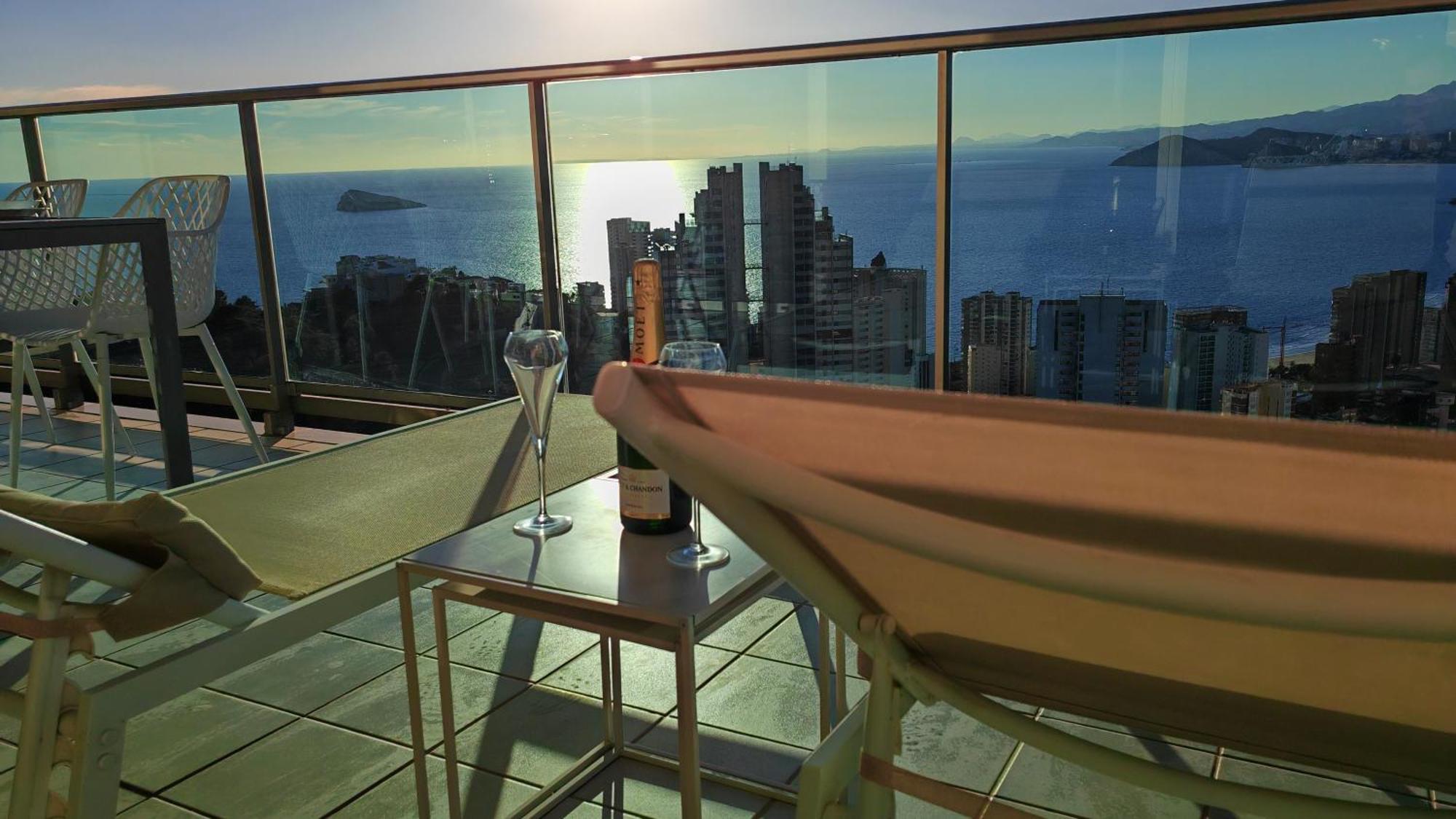 Skyline Floor 28 Sea Views Daire Benidorm Dış mekan fotoğraf