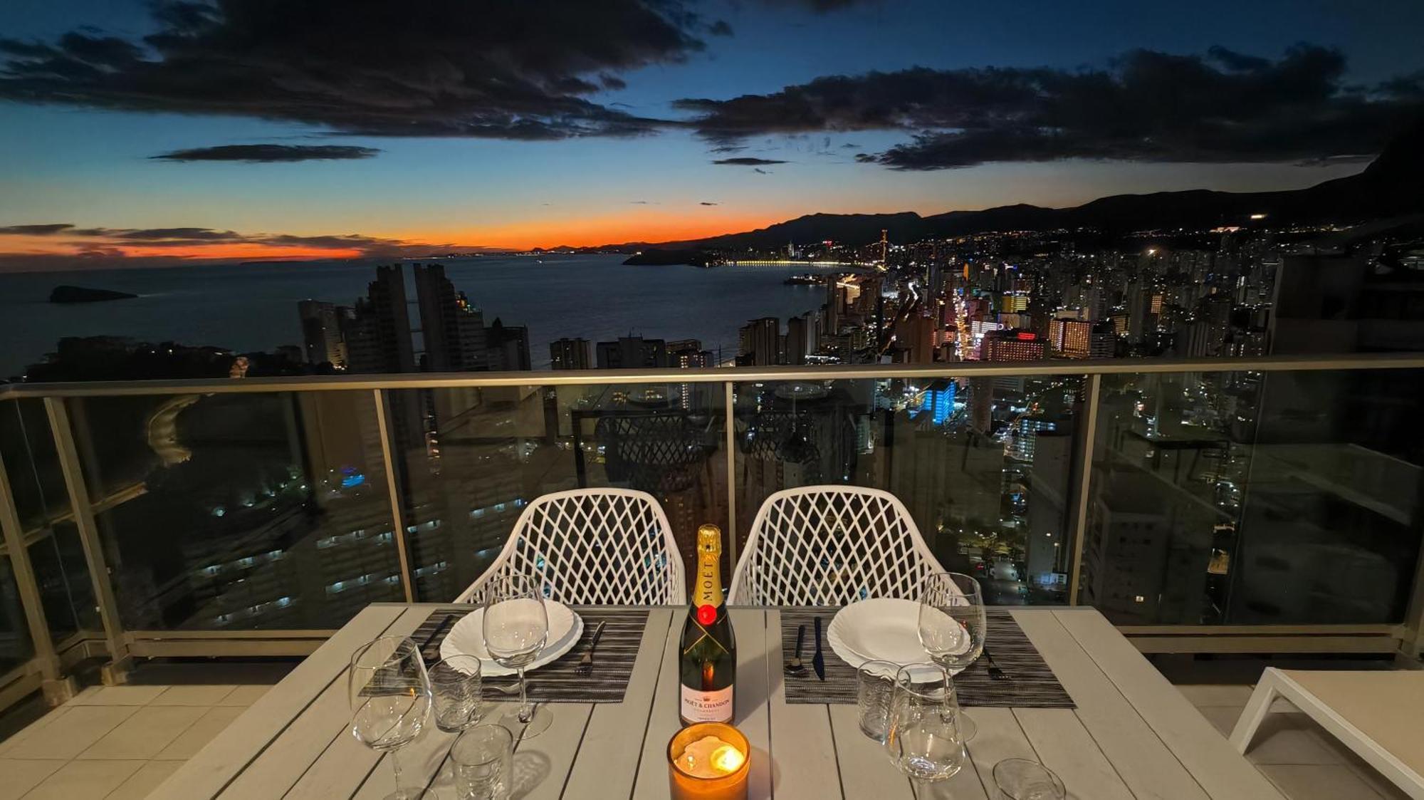 Skyline Floor 28 Sea Views Daire Benidorm Dış mekan fotoğraf