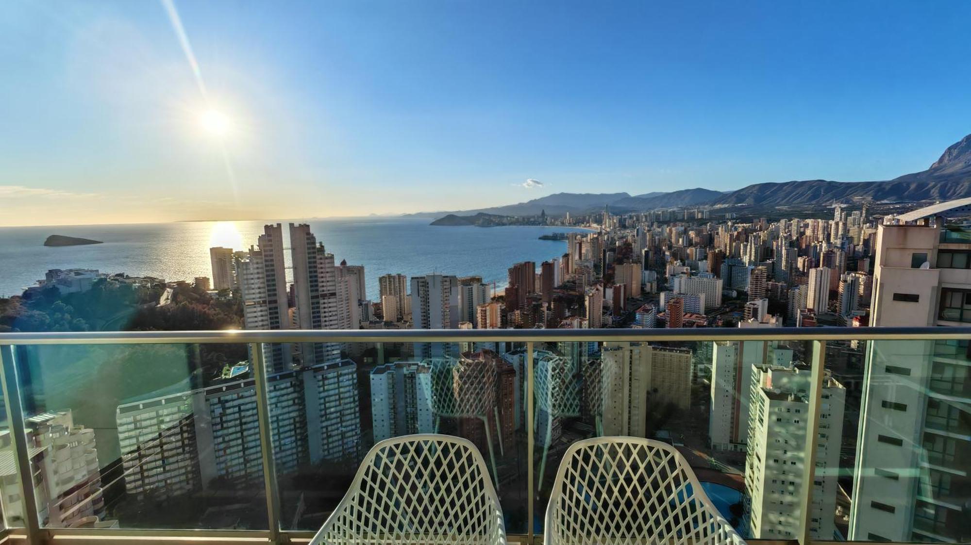 Skyline Floor 28 Sea Views Daire Benidorm Dış mekan fotoğraf