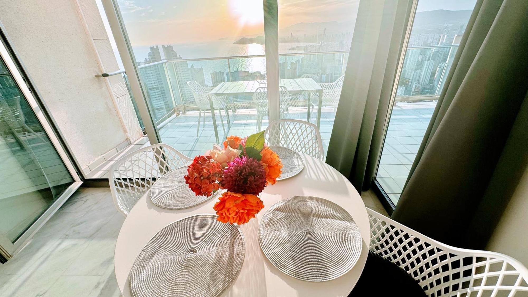 Skyline Floor 28 Sea Views Daire Benidorm Dış mekan fotoğraf