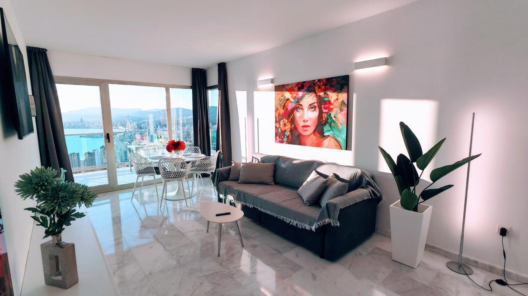 Skyline Floor 28 Sea Views Daire Benidorm Dış mekan fotoğraf