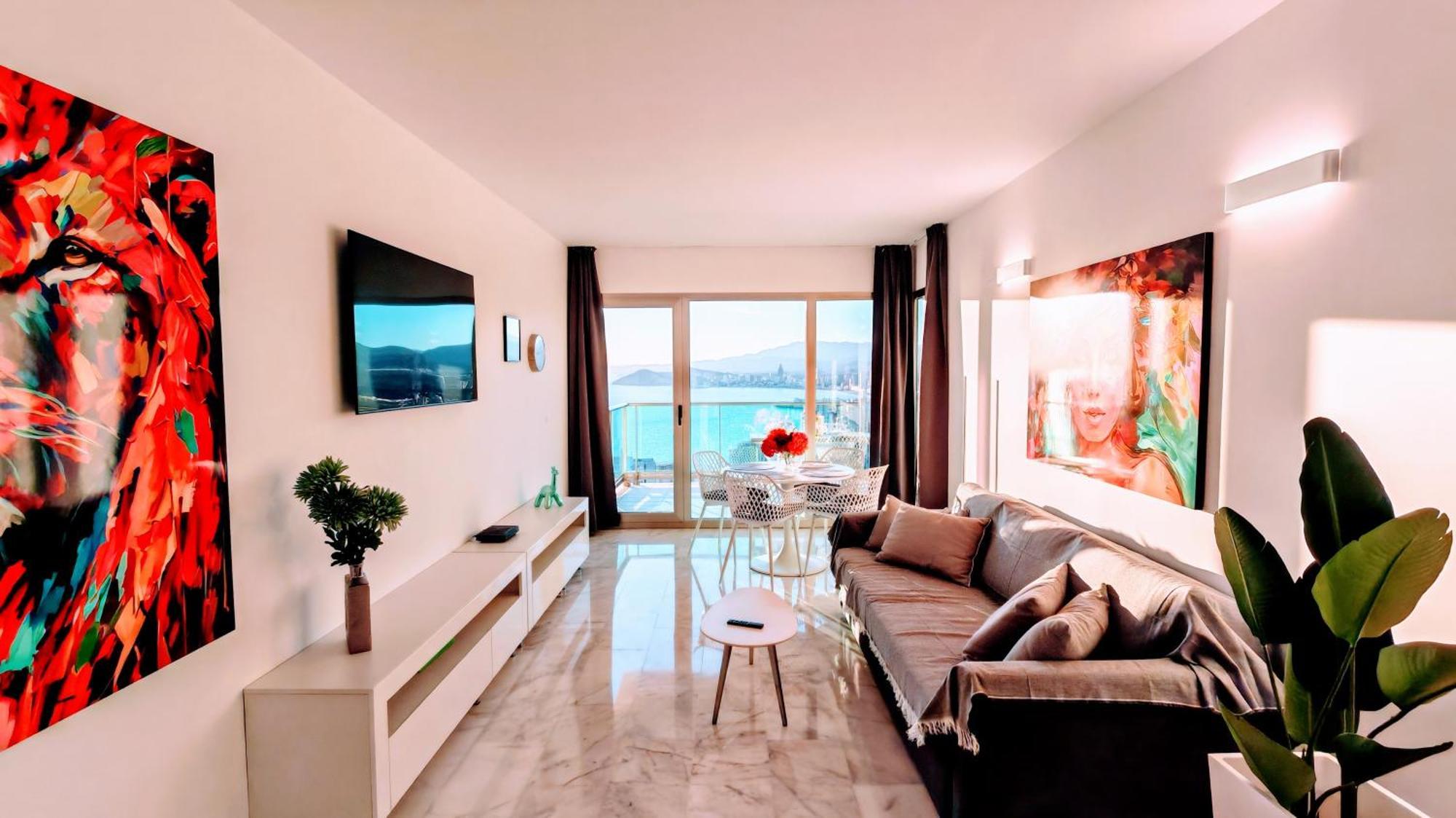 Skyline Floor 28 Sea Views Daire Benidorm Dış mekan fotoğraf