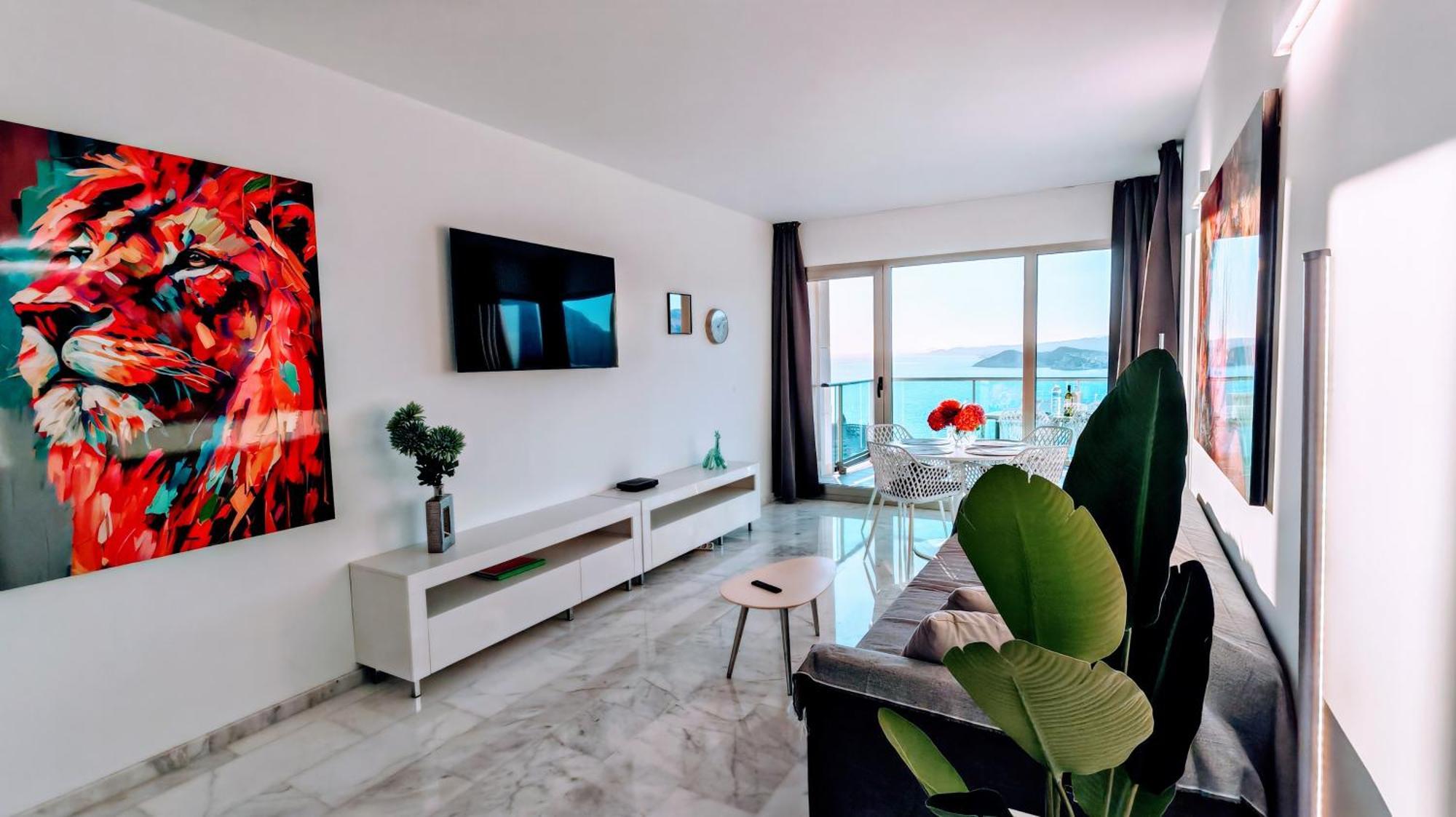 Skyline Floor 28 Sea Views Daire Benidorm Dış mekan fotoğraf