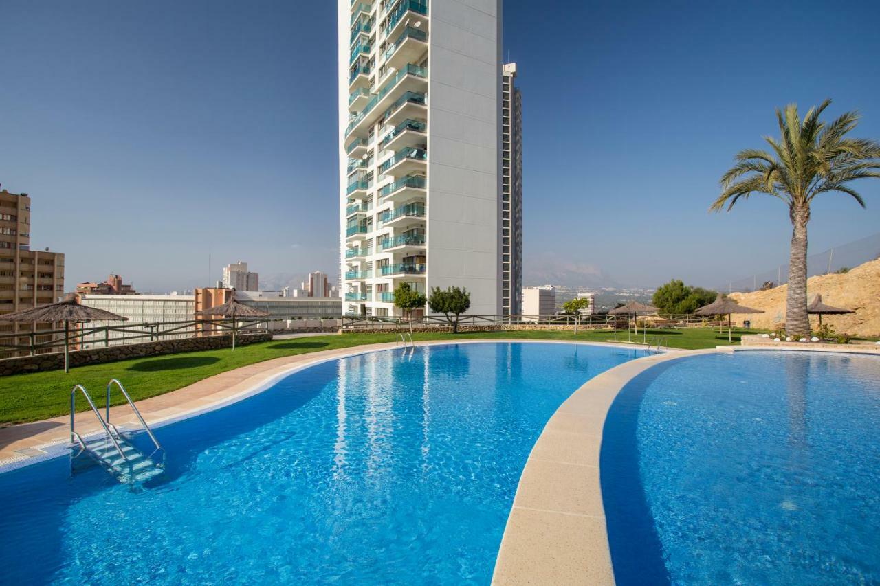 Skyline Floor 28 Sea Views Daire Benidorm Dış mekan fotoğraf